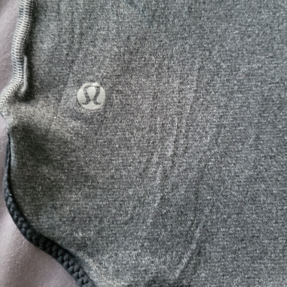 Lululemon 105 F Singlet Racer Back Gray Tank Top Size 8 - Picture 2 of 4